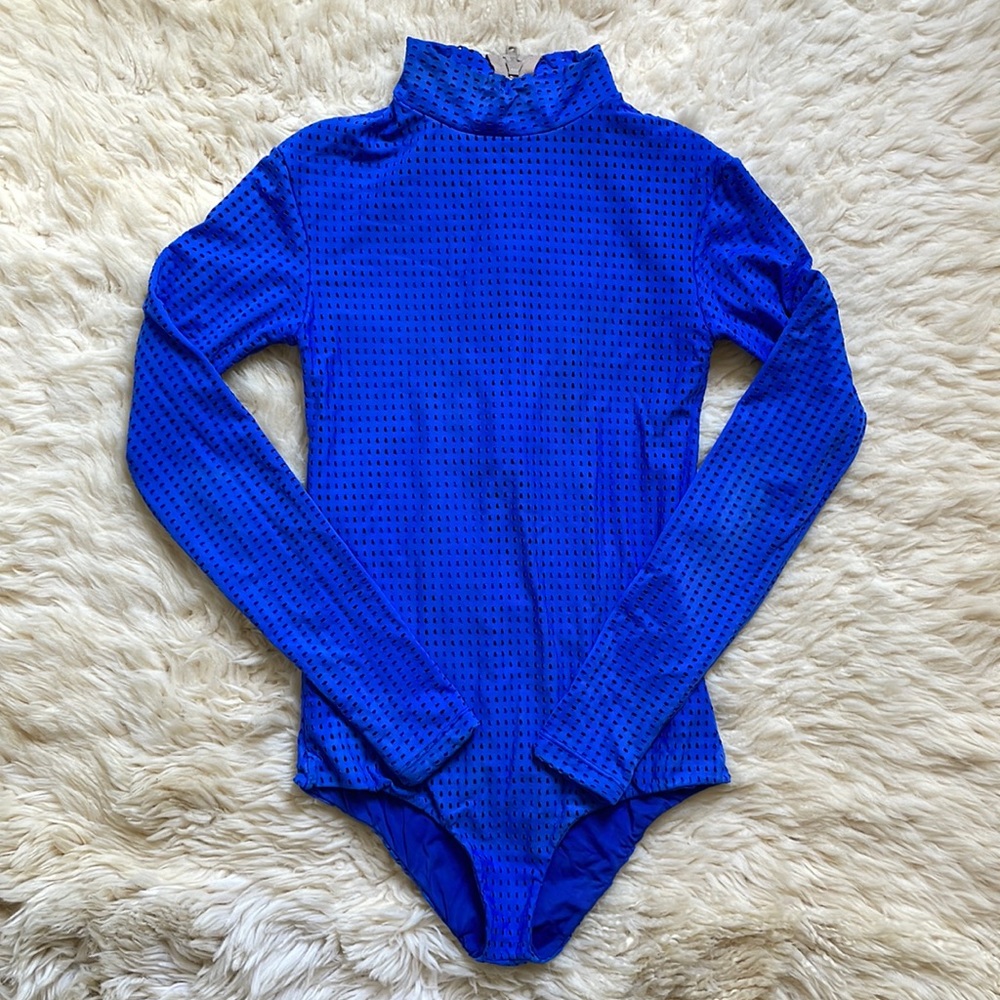 ACACIA Swimwear 2022 *EXCLUSIVE* Ehukai Mesh One Piece in Royal